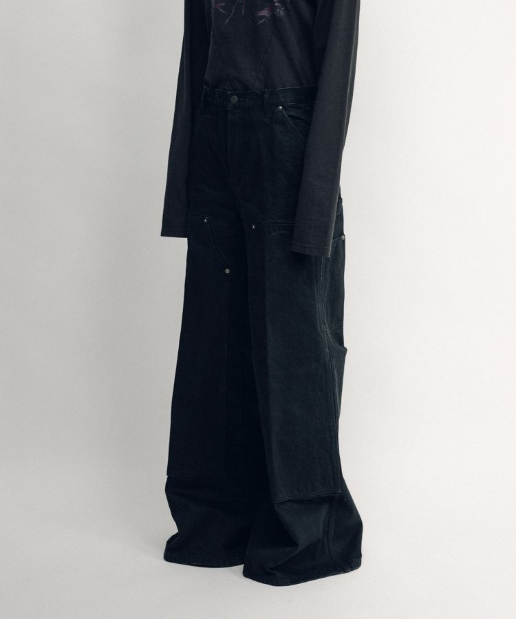 パンツ keisuke yoshida wide denim pants KEISUKEYOSHIDA ONLINE STORE（ケイスケヨシダオンラインストア