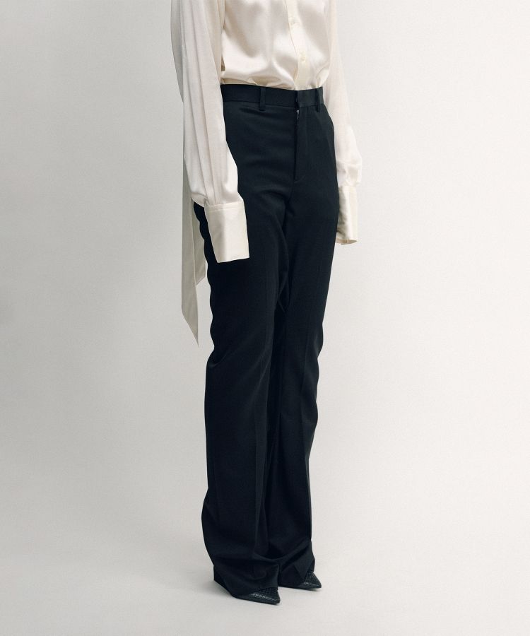 パドカレ　ヘリンボーンパンツ 定価2.8万】パドカレ pas de calais 1/40ヘリンボーンパンツ 36