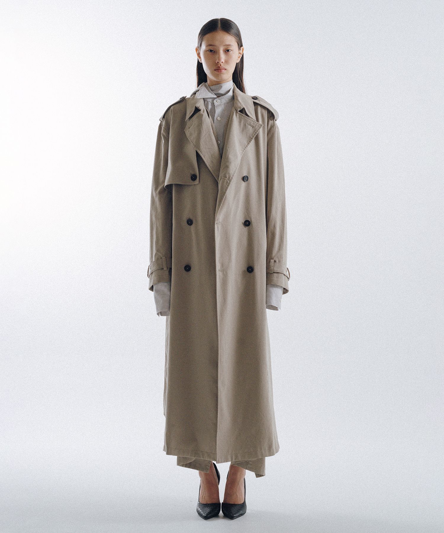 Cape Trench Coat