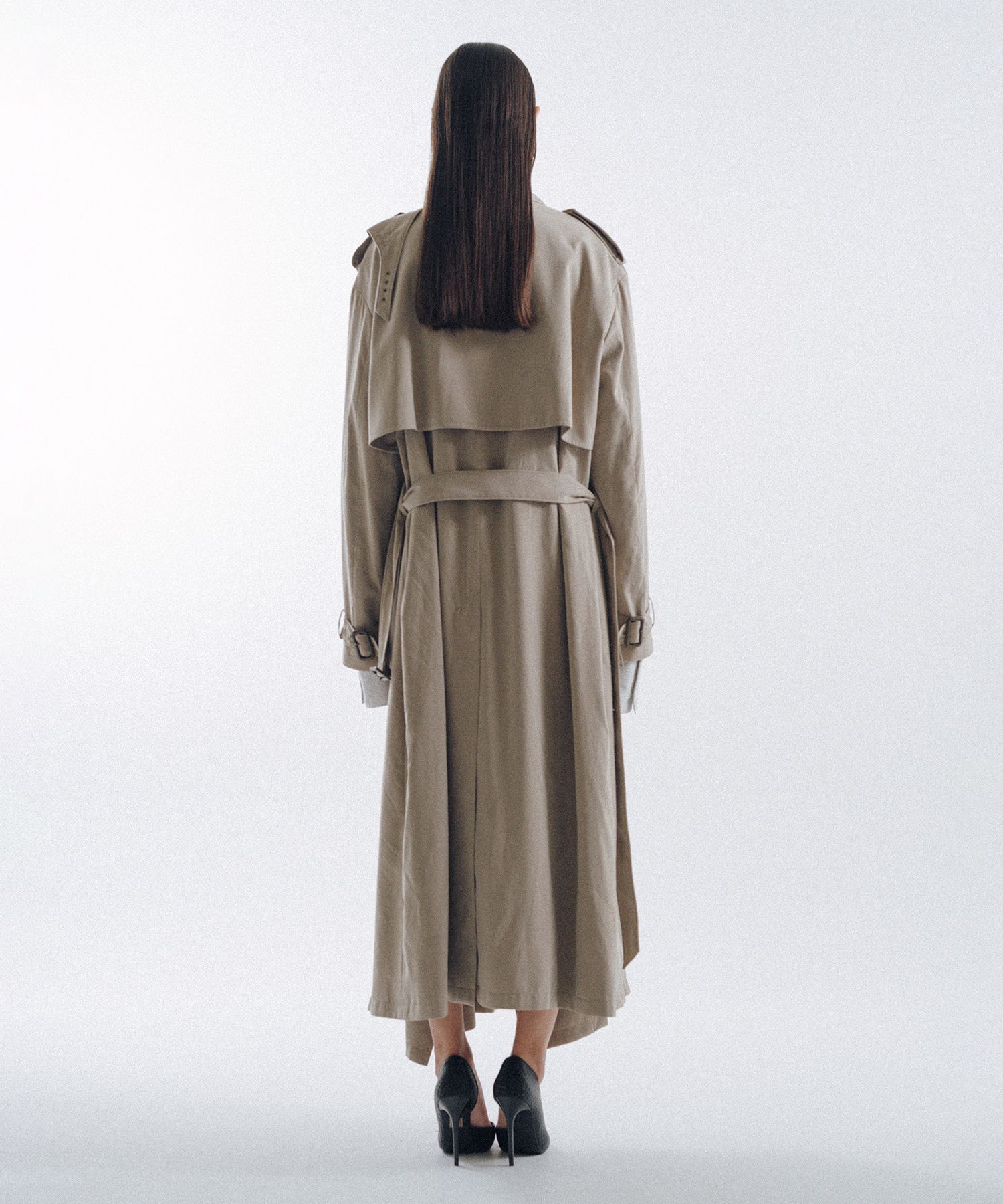 Cape Trench Coat