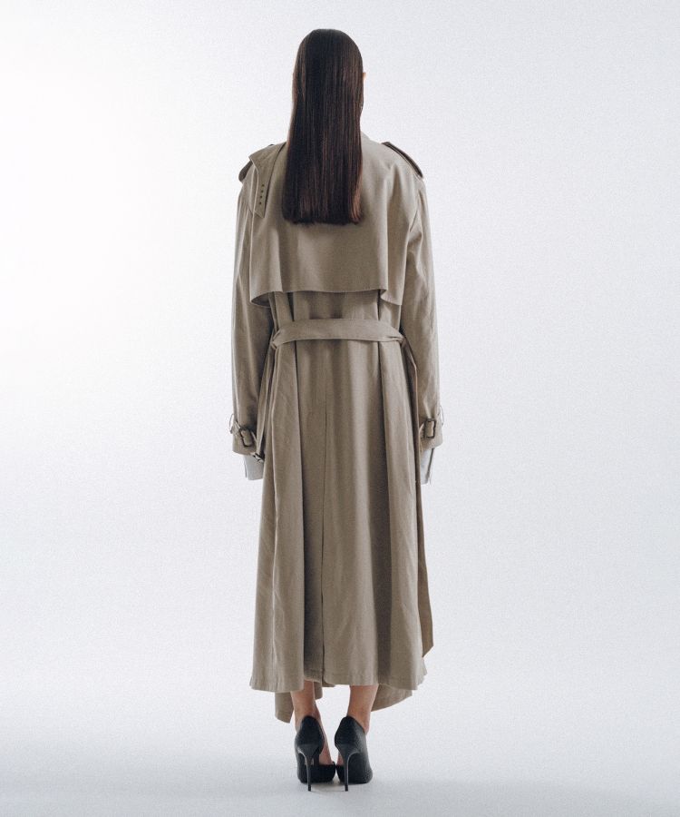 Cape Trench Coat