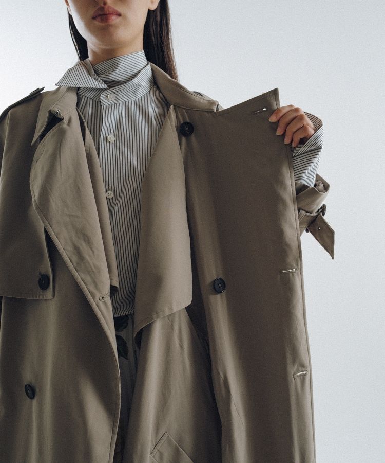 Cape Trench Coat