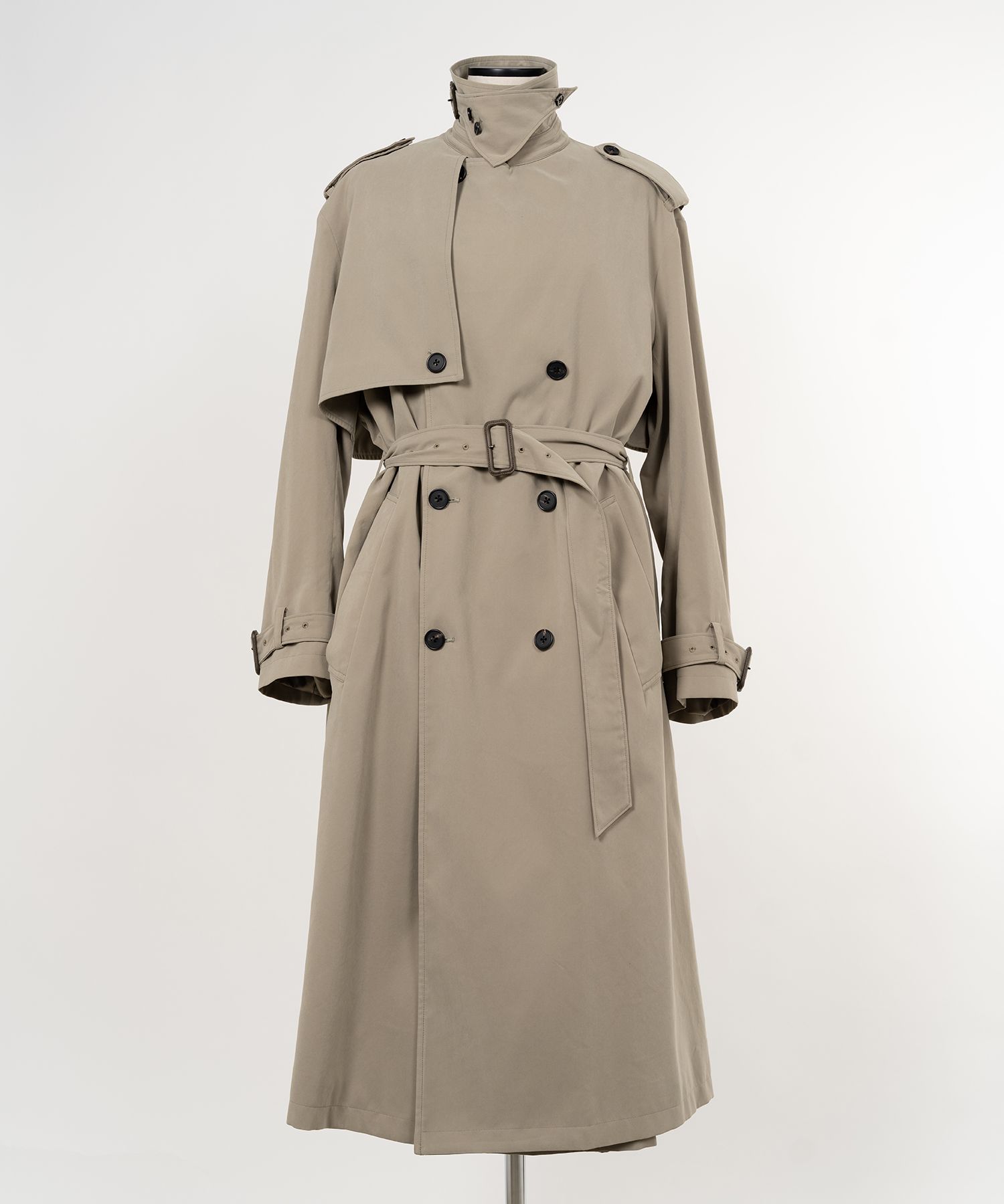 Cape Trench Coat