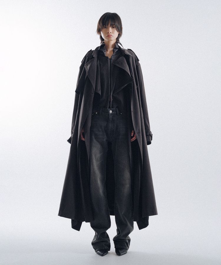 Cape Trench Coat