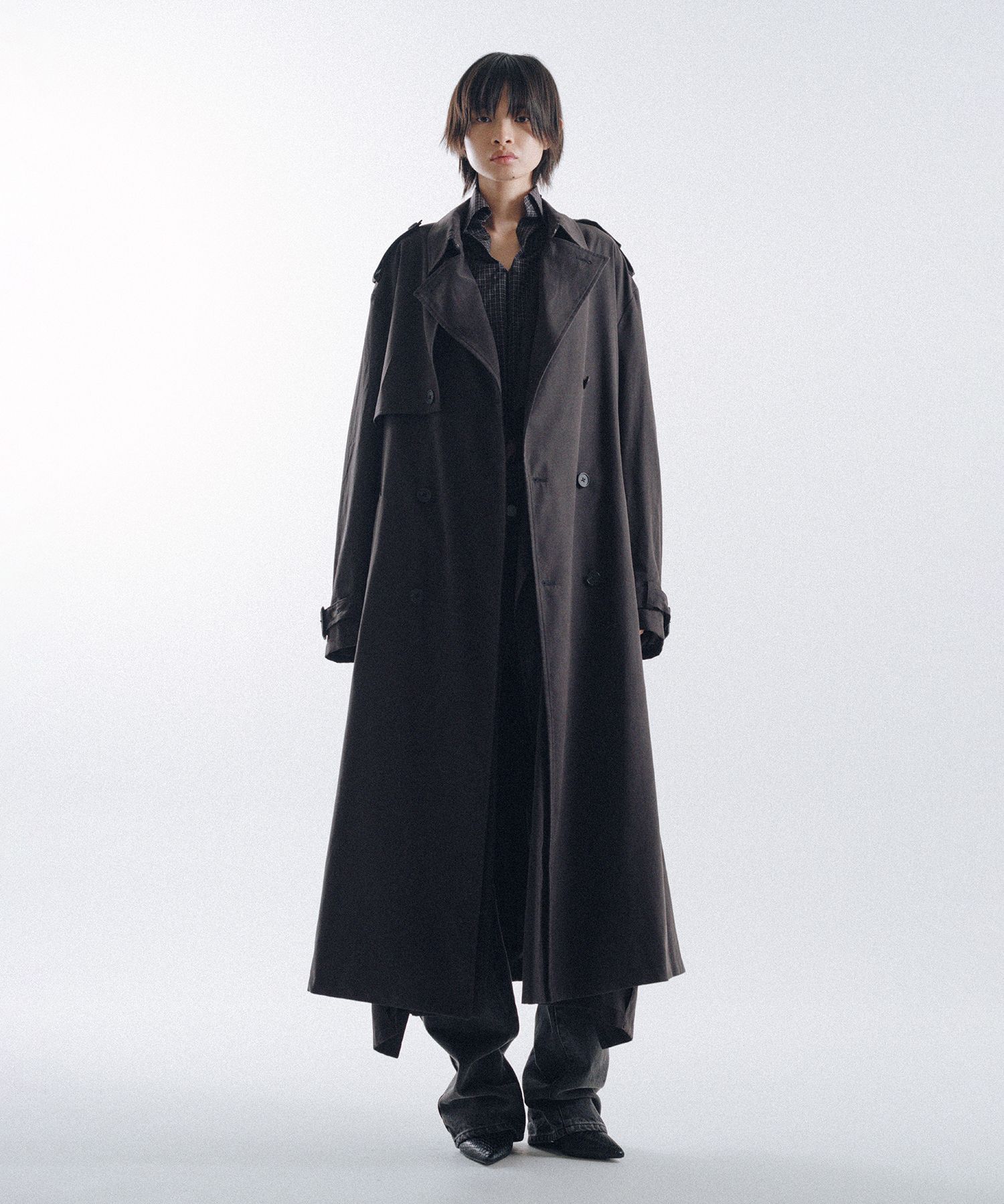 Cape Trench Coat