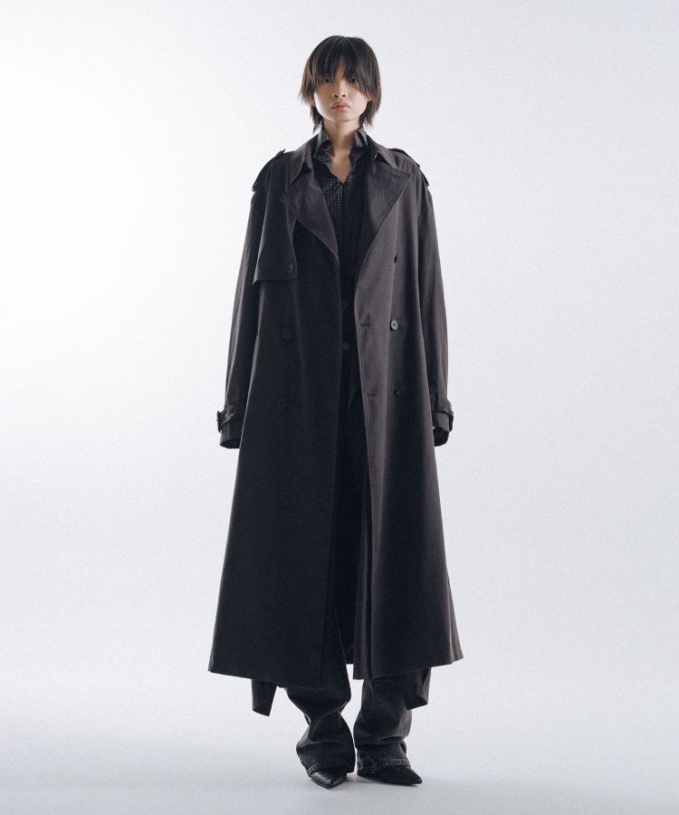 Cape Trench Coat
