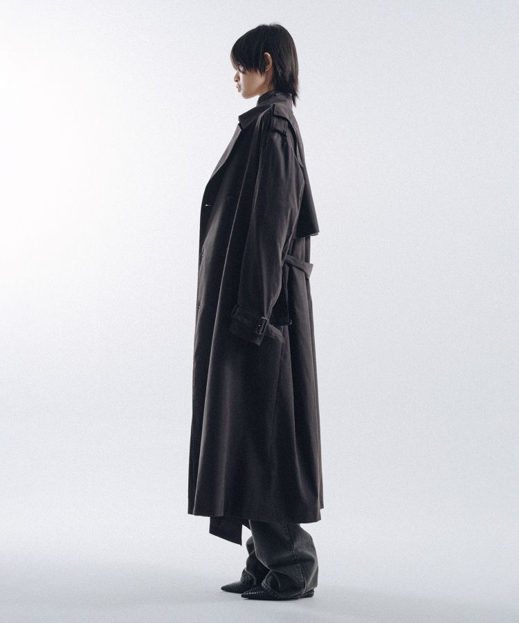 Cape Trench Coat