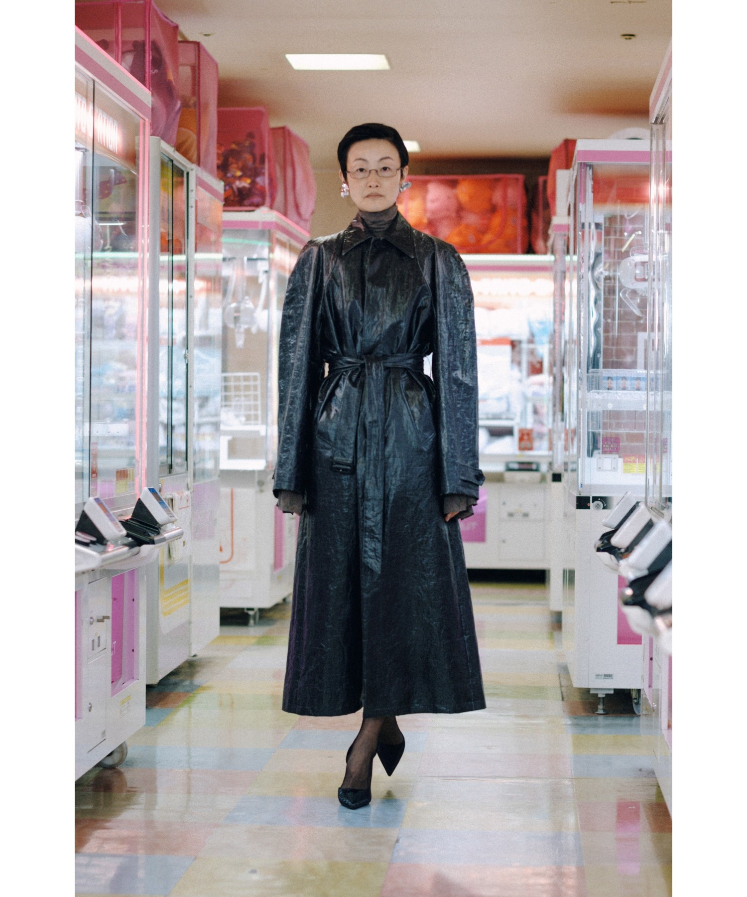 Hunchback Balmacaan Coat