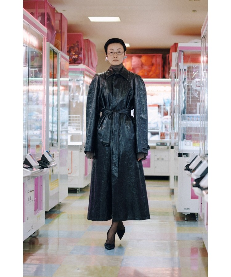 Hunchback Balmacaan Coat