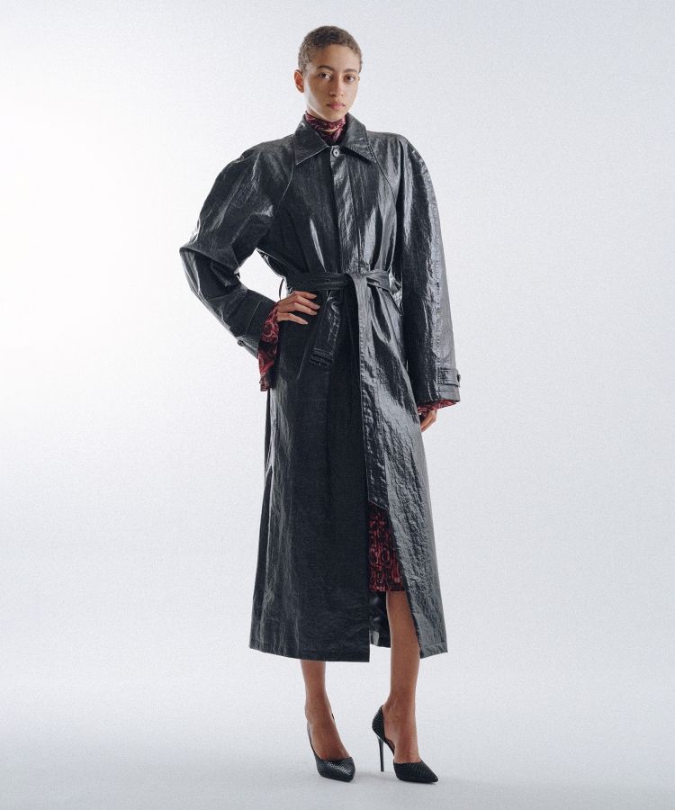 Hunchback Balmacaan Coat