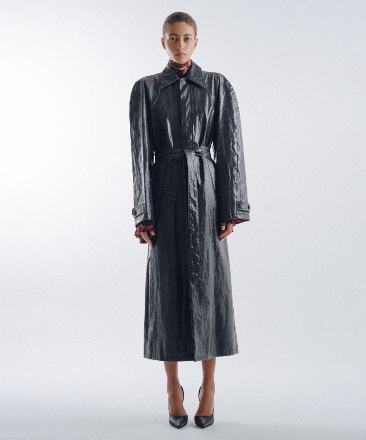 Hunchback Balmacaan Coat