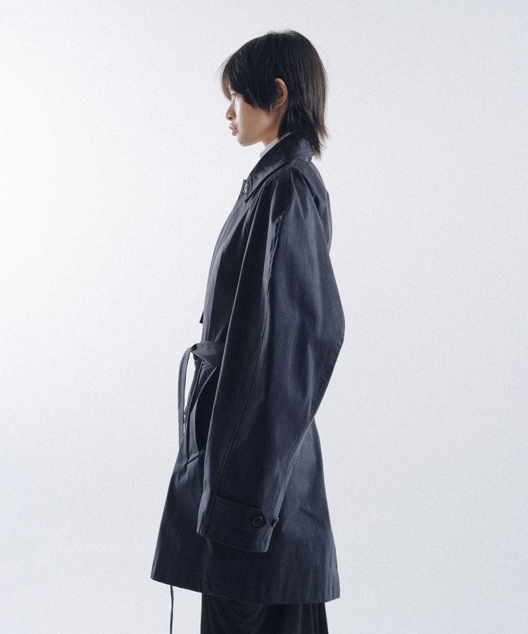 Hunchback Short Balmacaan Coat