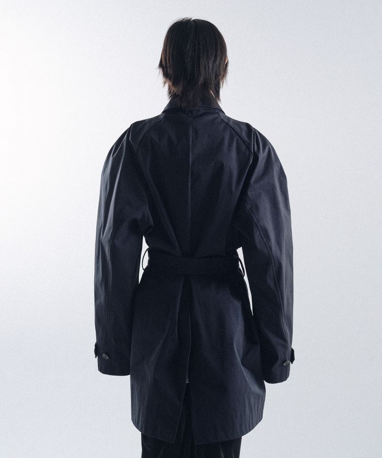 Hunchback Short Balmacaan Coat