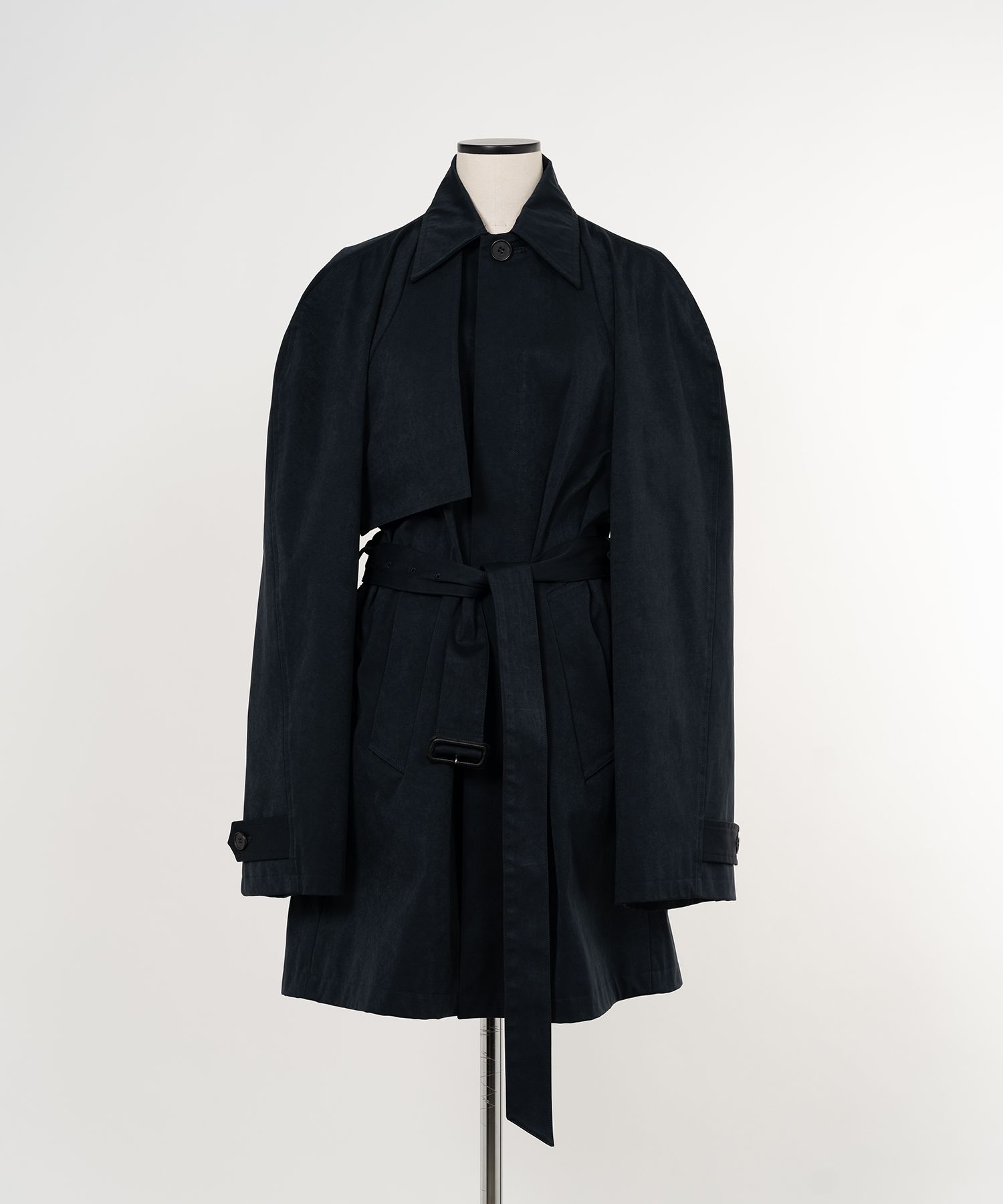 Hunchback Short Balmacaan Coat