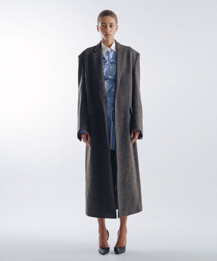 KEISUKEYOSHIDA 21SS トレンチコート 中古・古着通販】KEISUKE YOSHIDA (ケイスケヨシダ) belted
