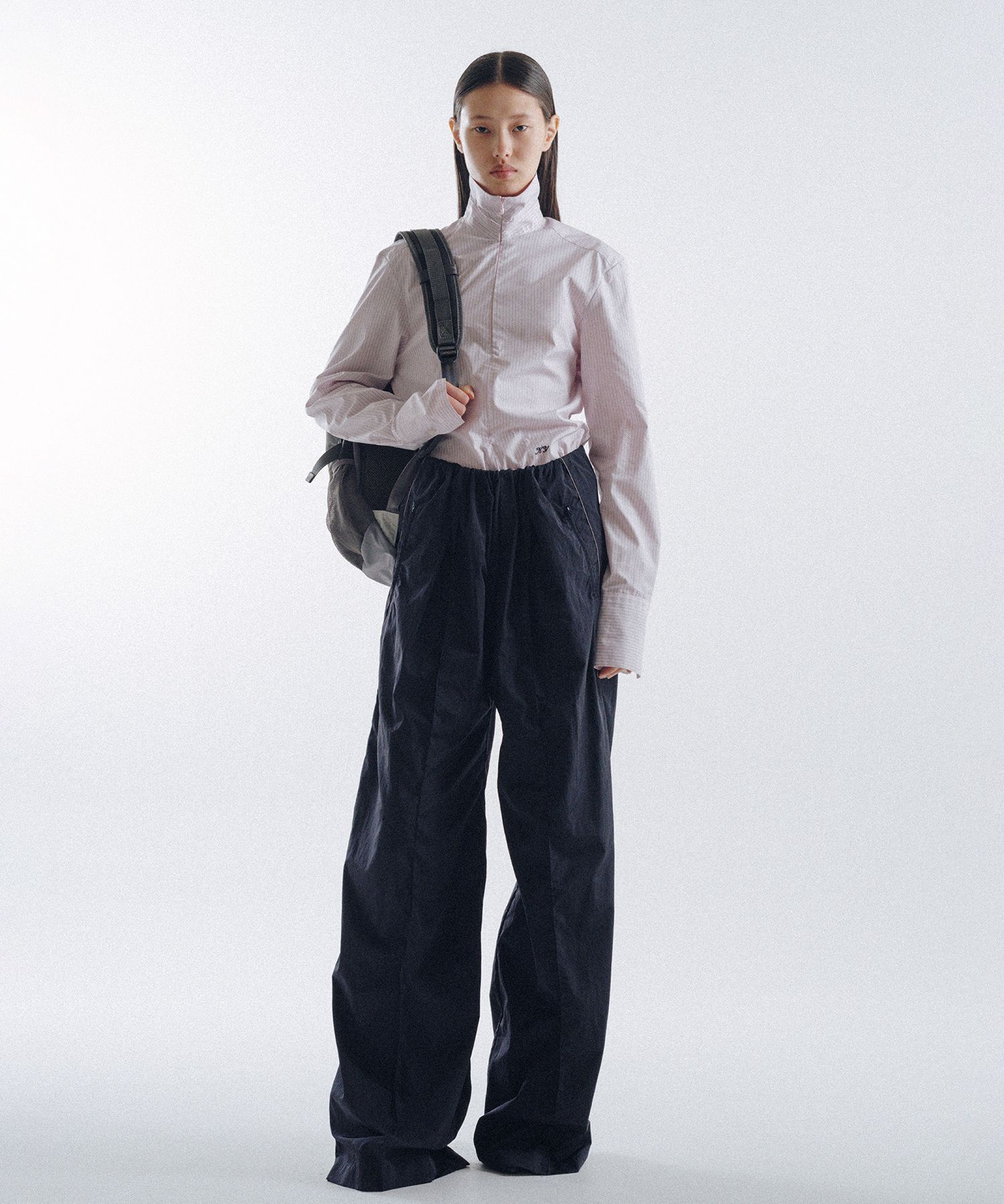 Tightly Gathered Sports Pants