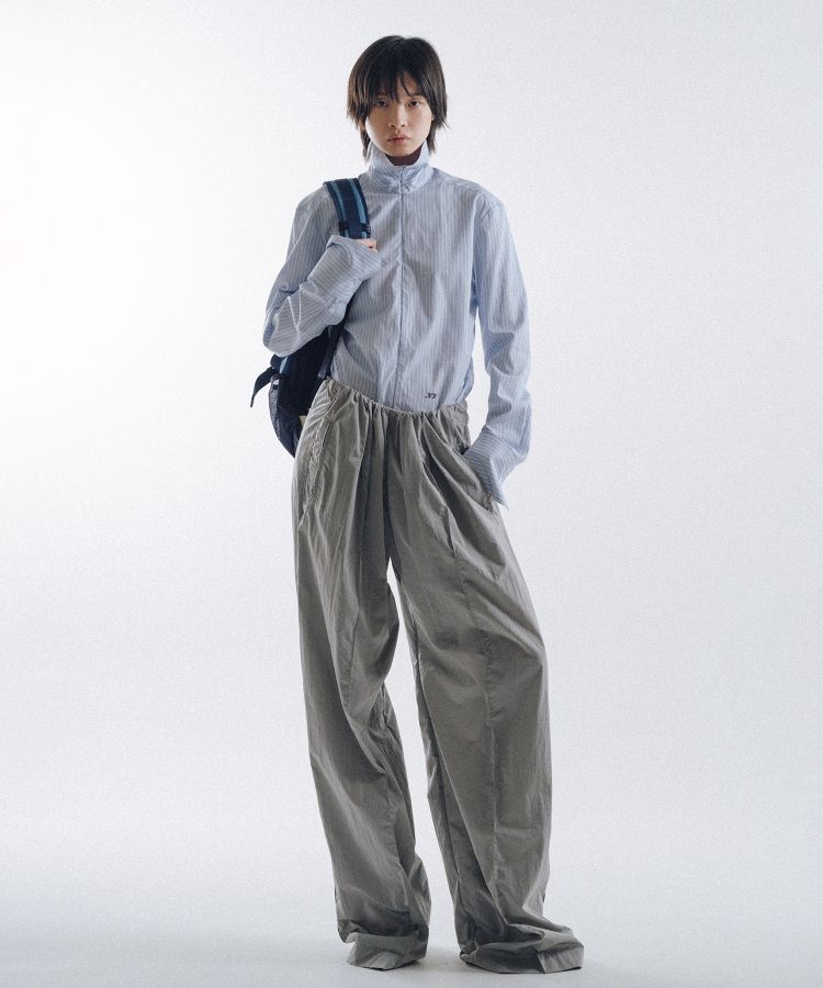 Tightly Gathered Sports Pants