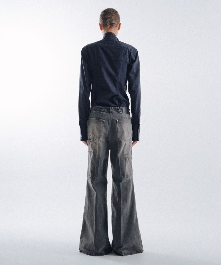 Double Knee Denim Pants