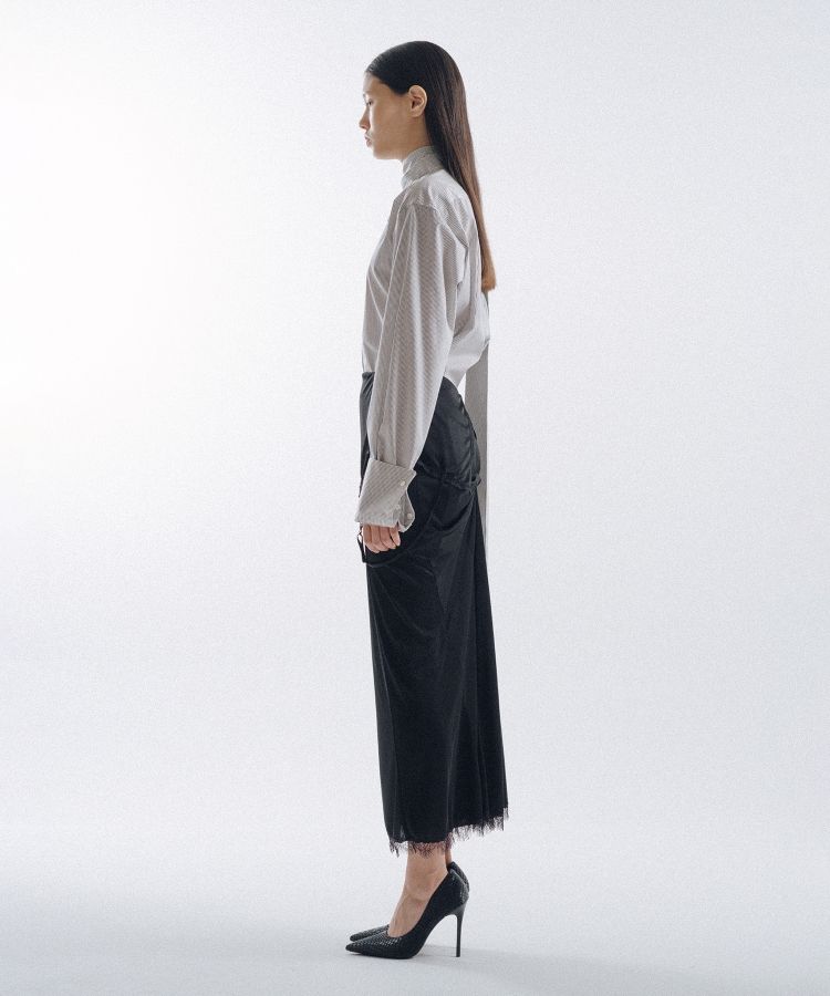 Drooping Slip Maxi Skirt