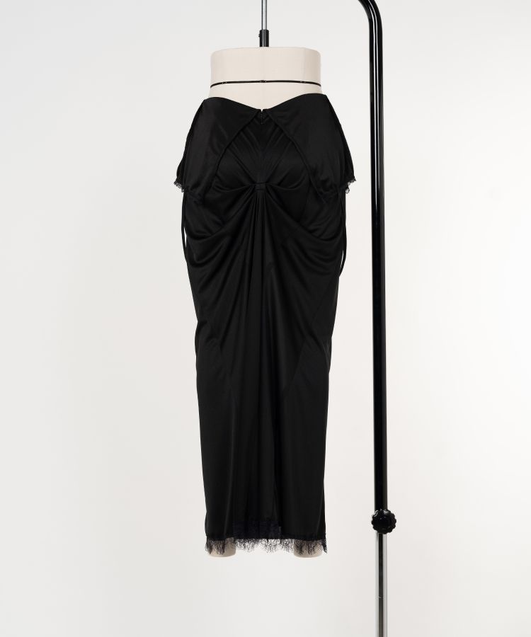 Drooping Slip Maxi Skirt