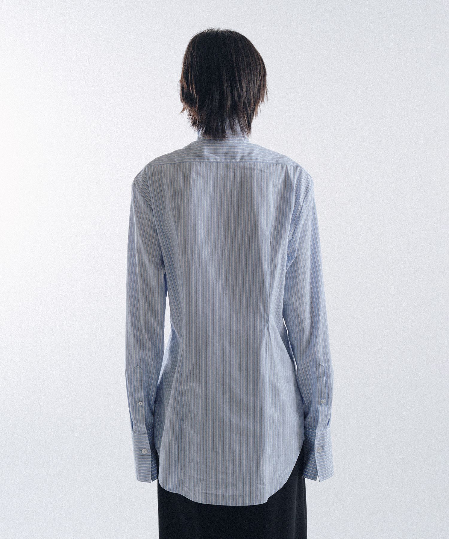 Stripe Sim-Ple Zip Shirt