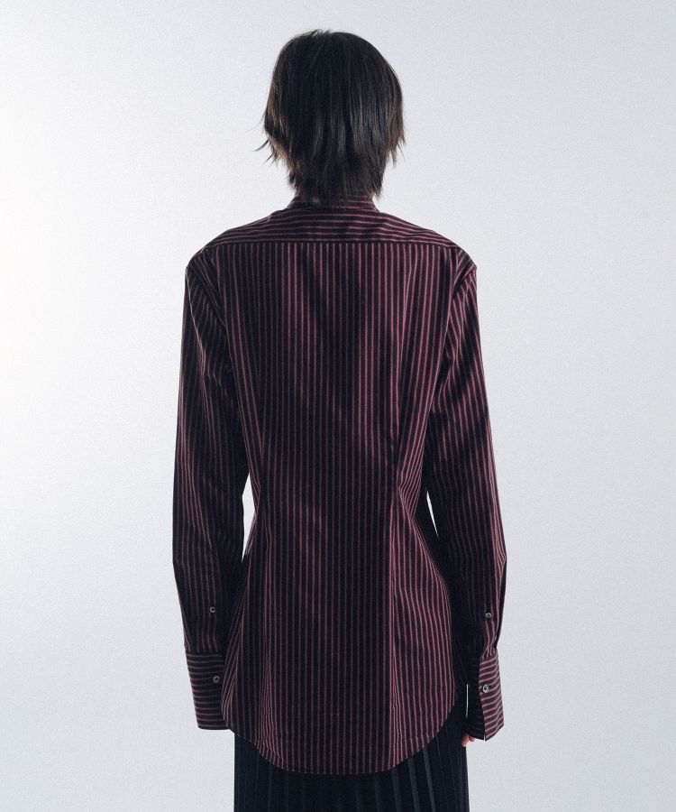 Stripe Sim-Ple Zip Shirt