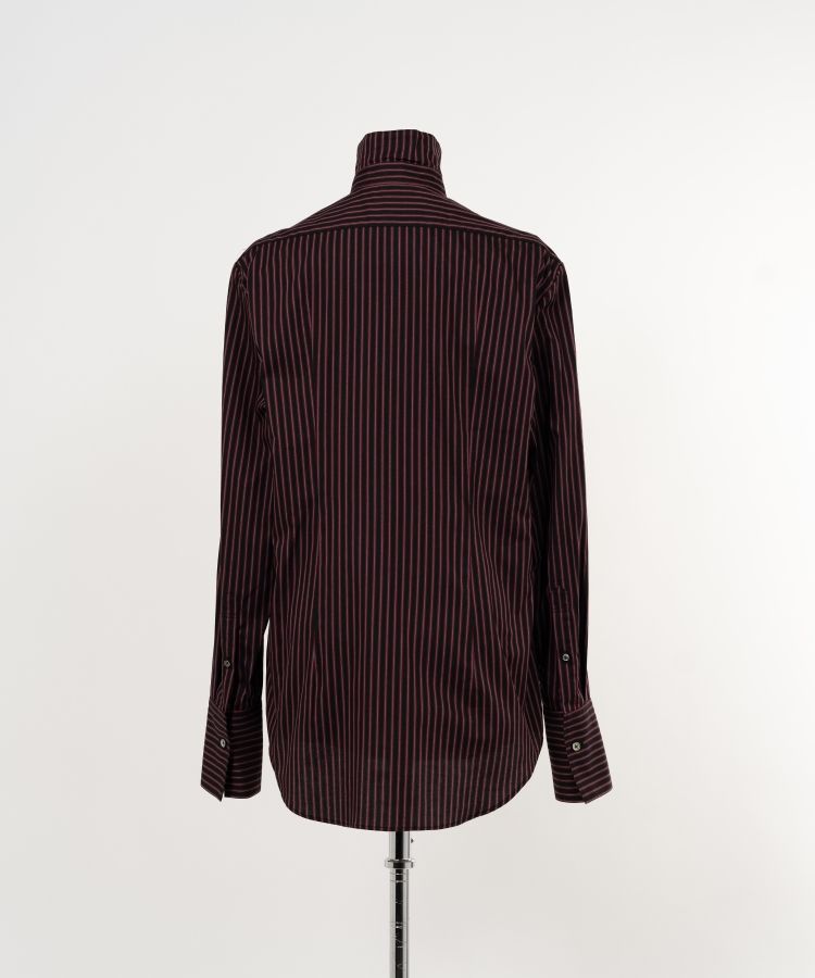 Stripe Sim-Ple Zip Shirt