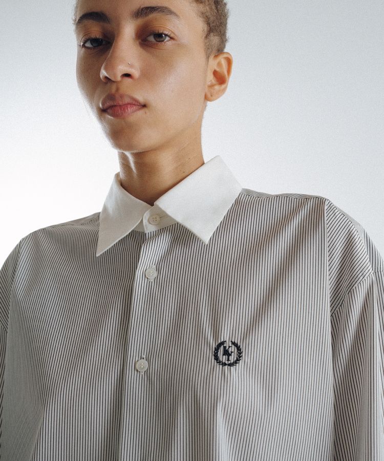 Stripe Nerdy oversized Shirt