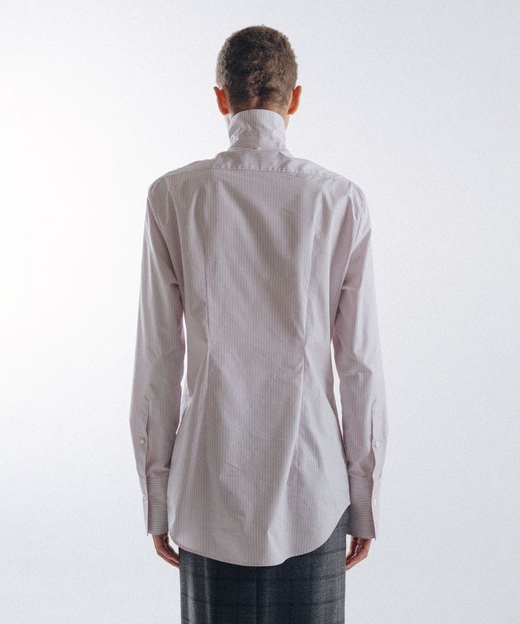 Stripe Sim-Ple Zip Shirt