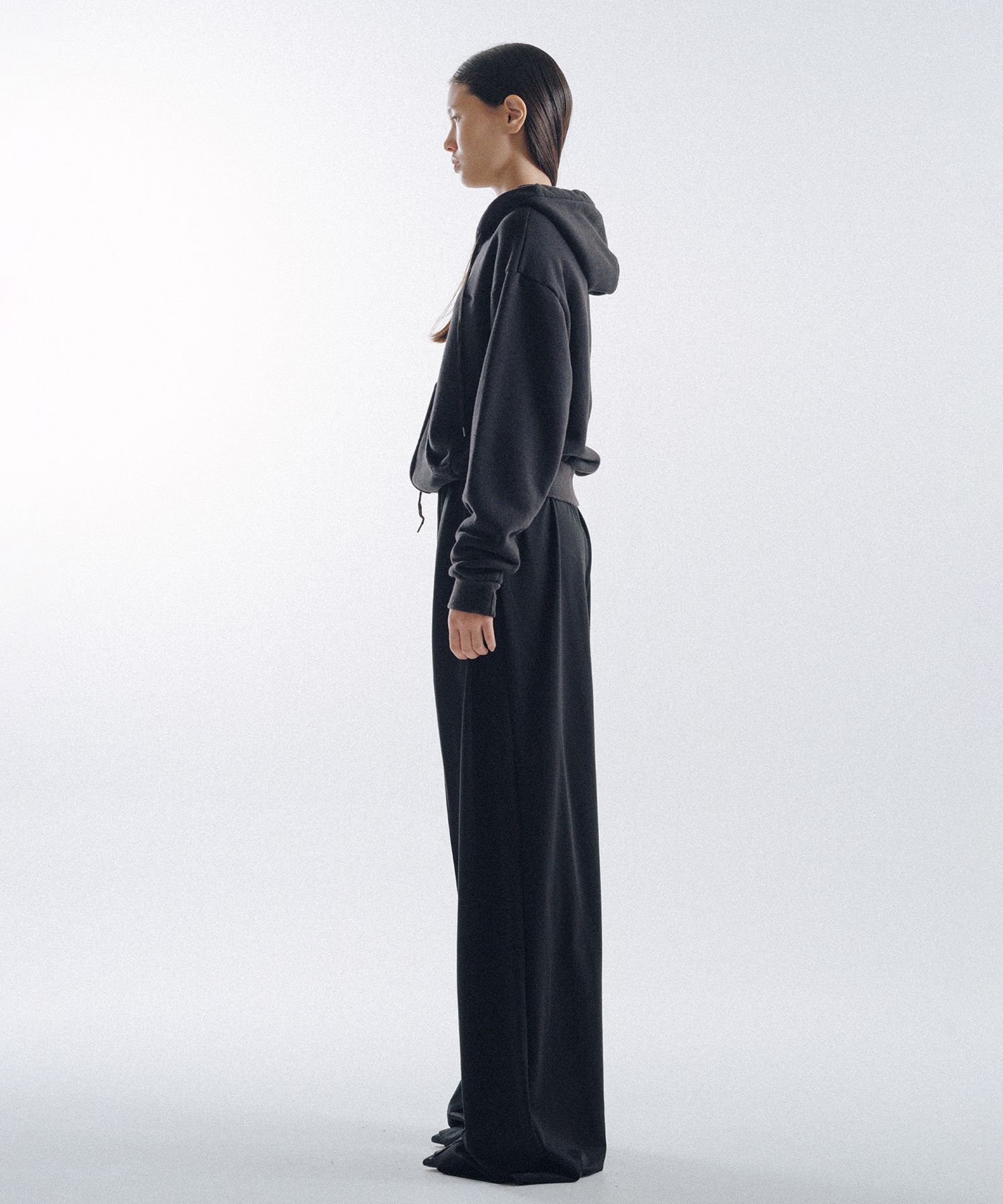 Tightly Gathered Jersey Pants