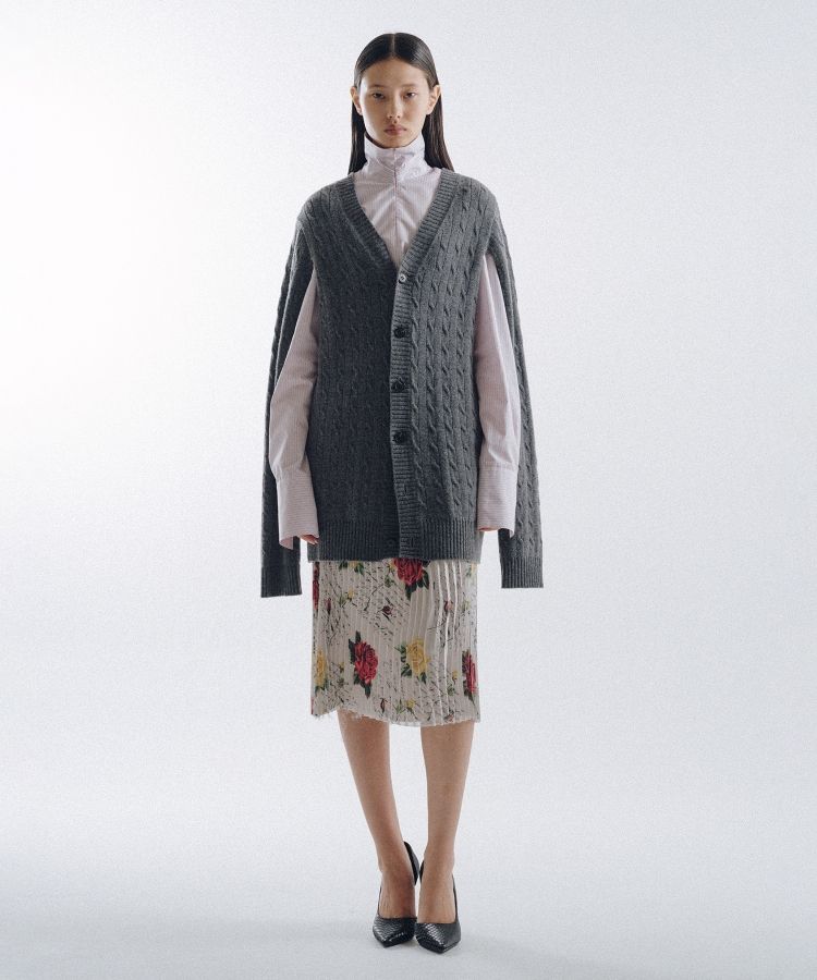 Cape Sleeve Little Lord Cardigan