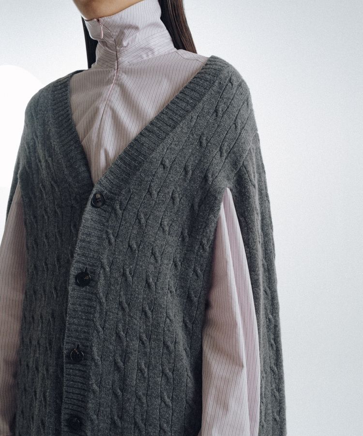 Cape Sleeve Little Lord Cardigan