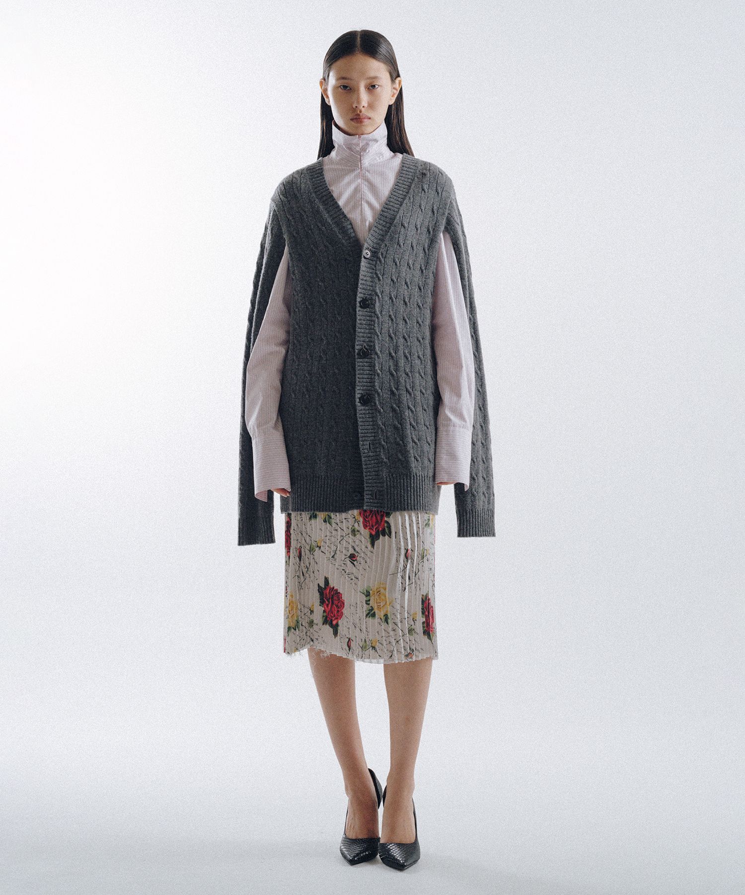 Cape Sleeve Little Lord Cardigan