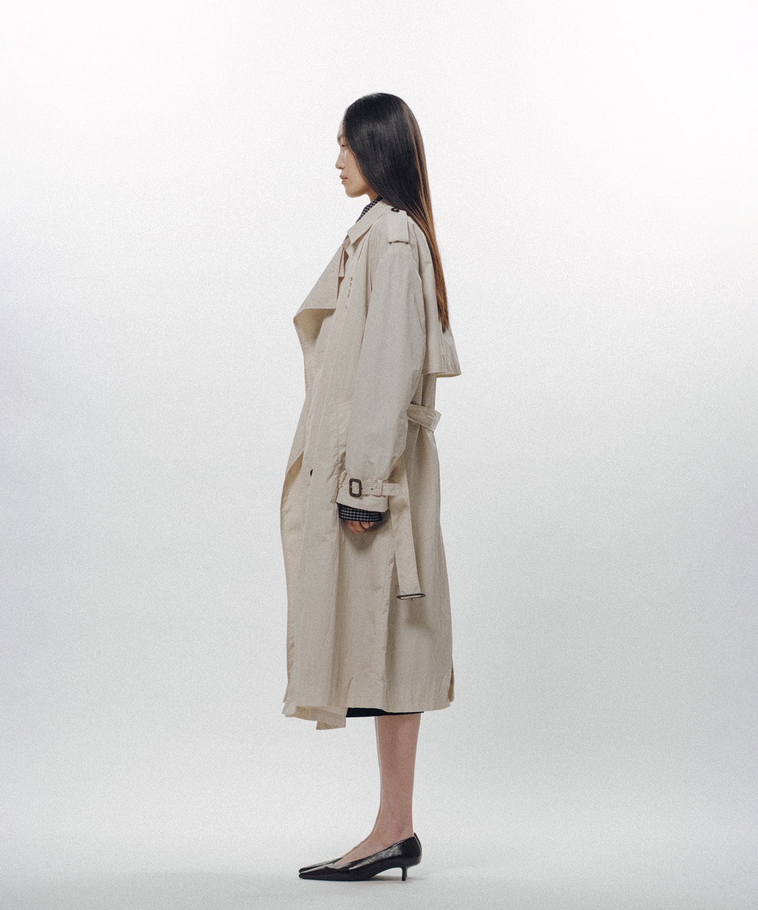 Cape Trench Coat