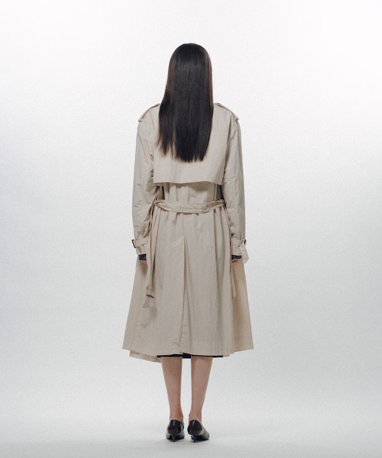 Cape Trench Coat