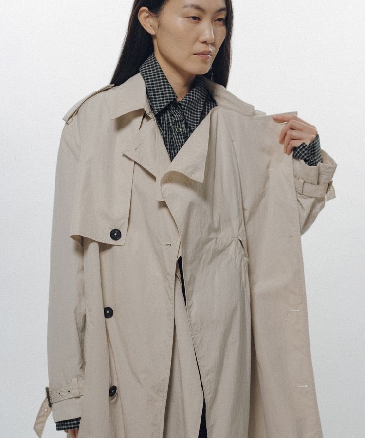 Cape Trench Coat