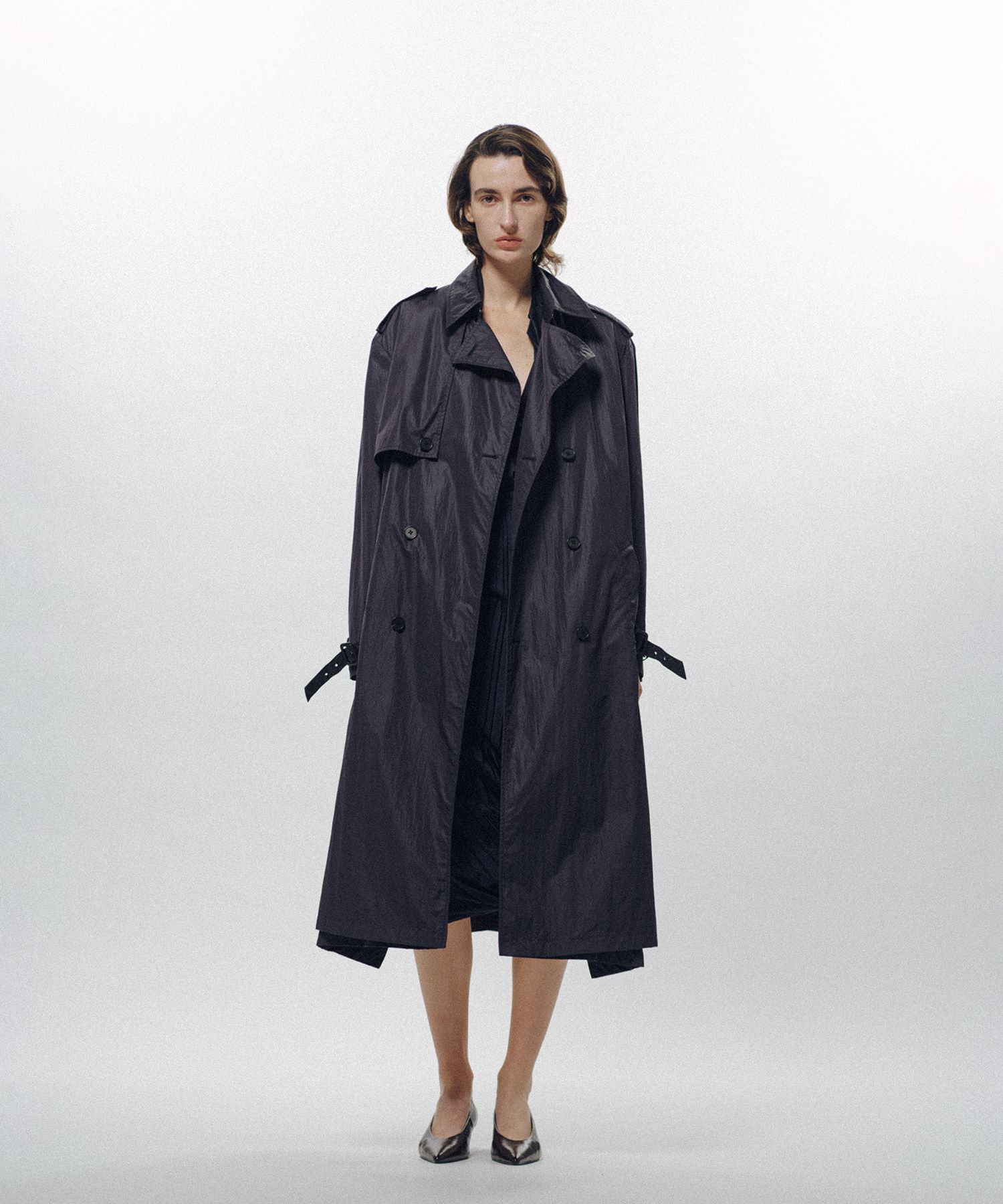 Cape Trench Coat