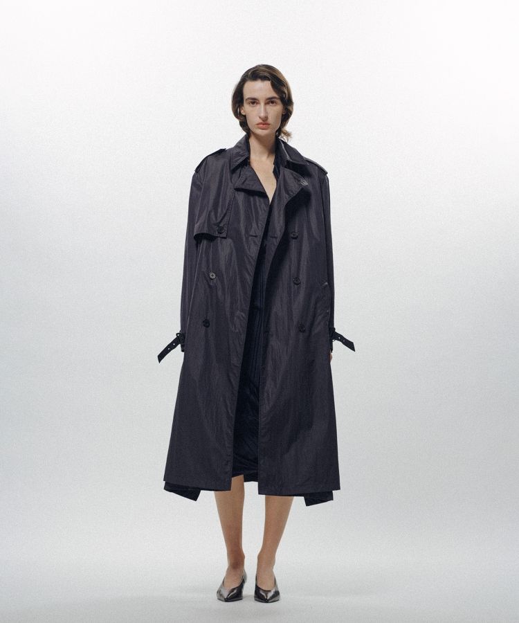 Cape Trench Coat