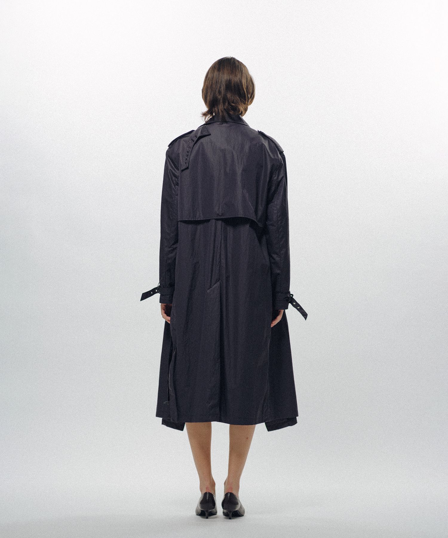 Cape Trench Coat