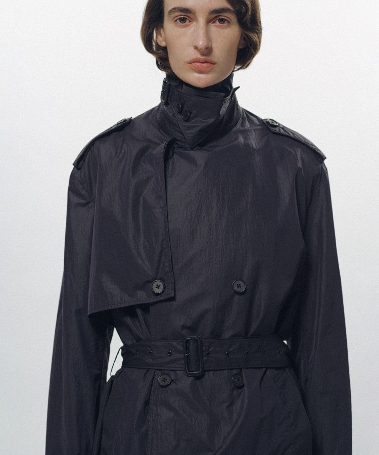 Cape Trench Coat