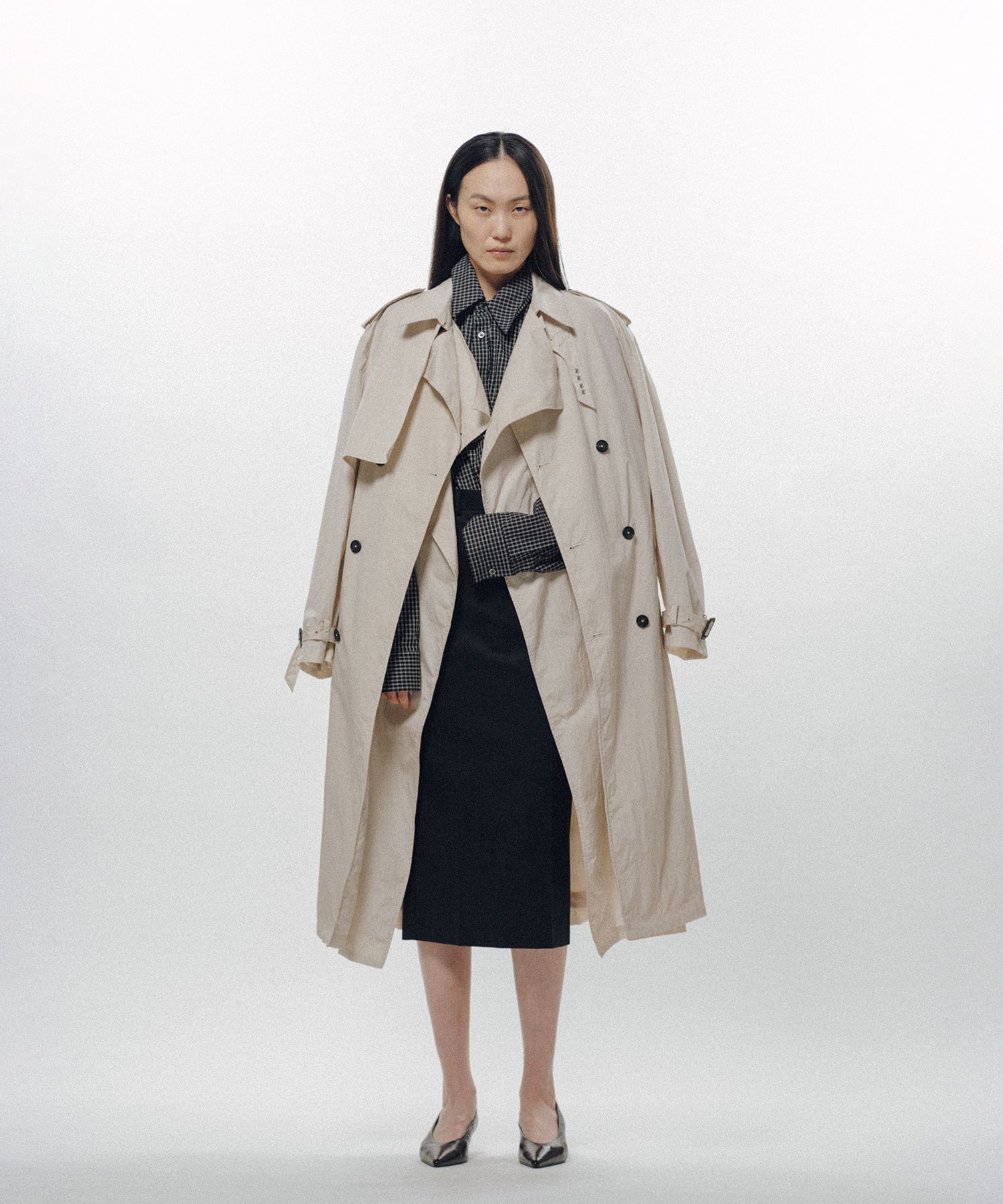 Cape Trench Coat