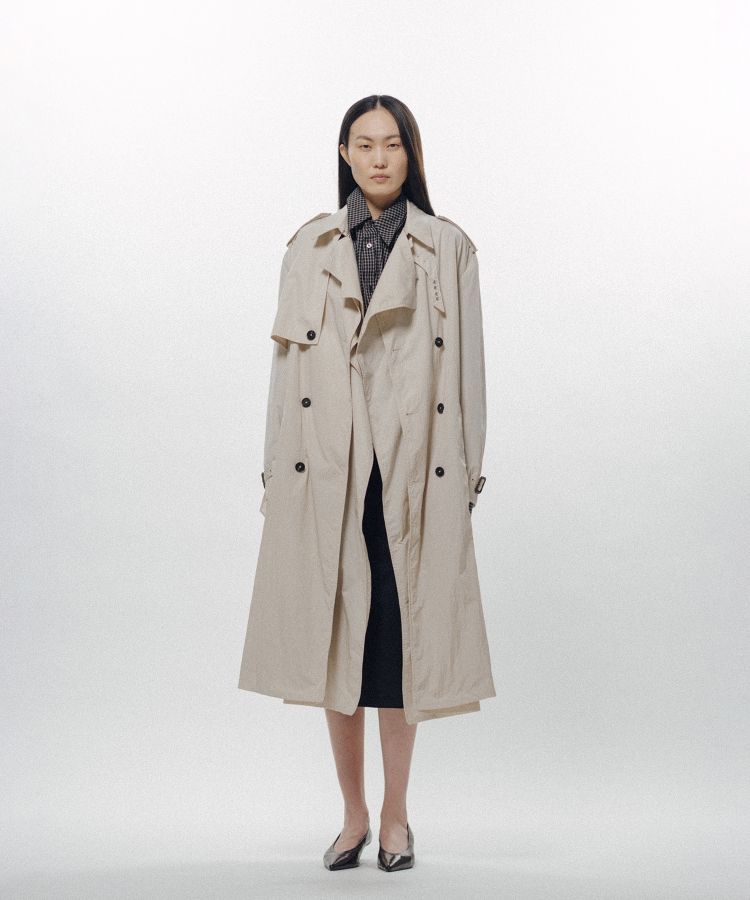 Cape Trench Coat