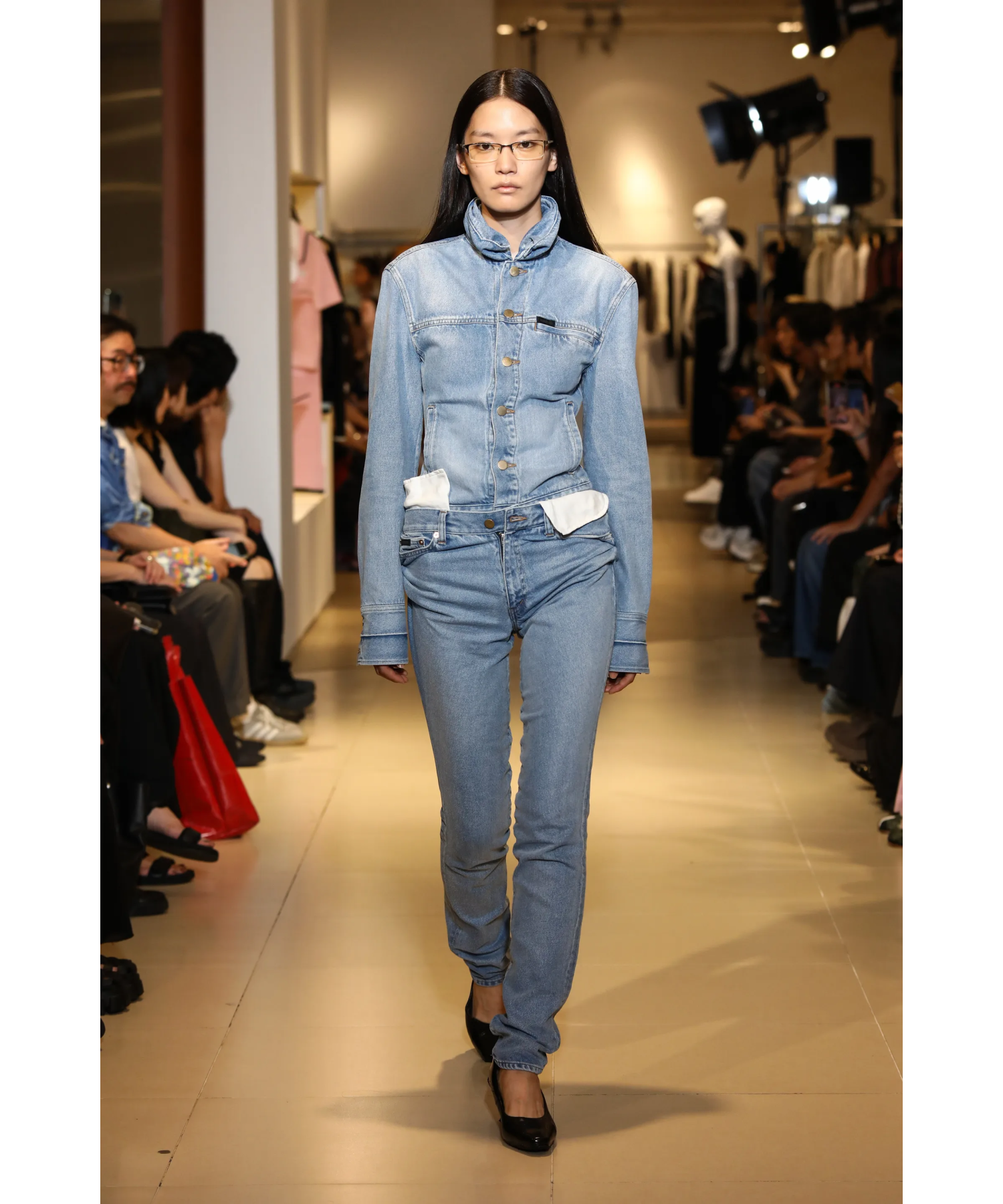 Wilted Flower Denim Jacket