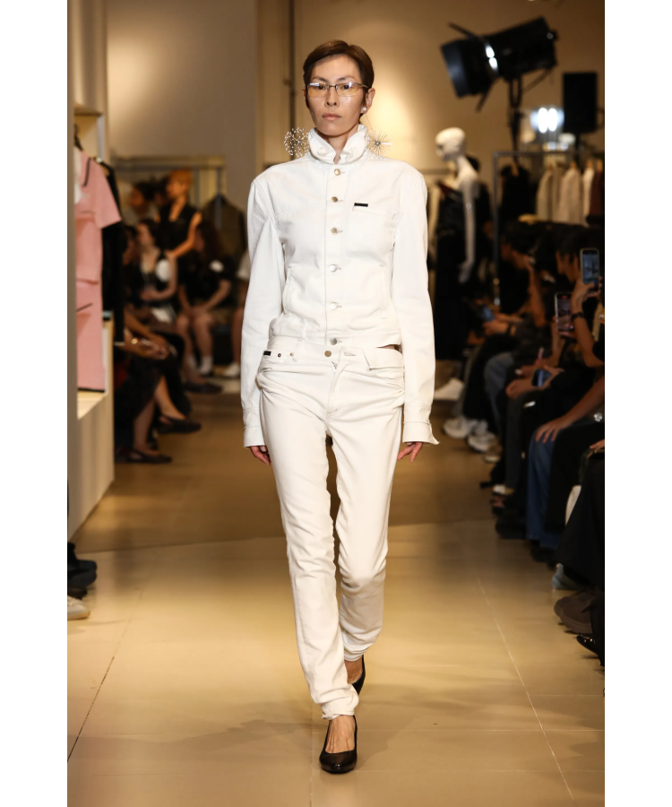 Wilted Flower Denim Jacket