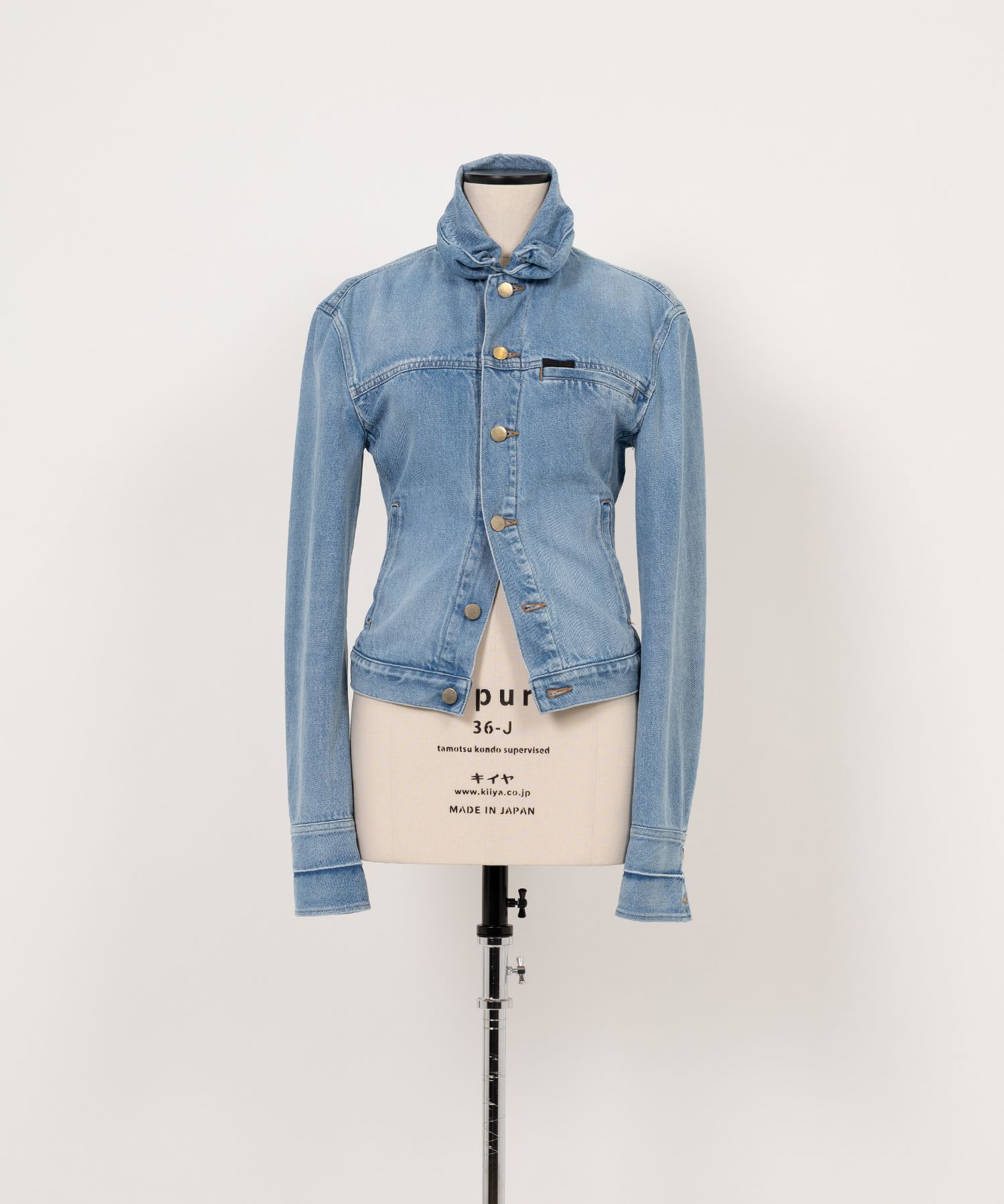 Wilted Flower Denim Jacket