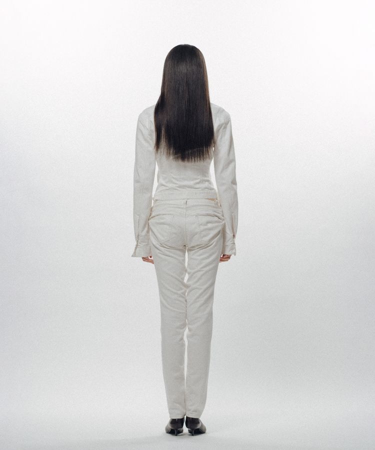 Wilted Flower Denim Jacket