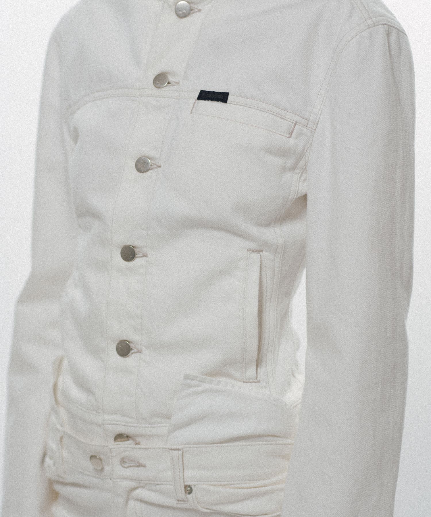 Wilted Flower Denim Jacket