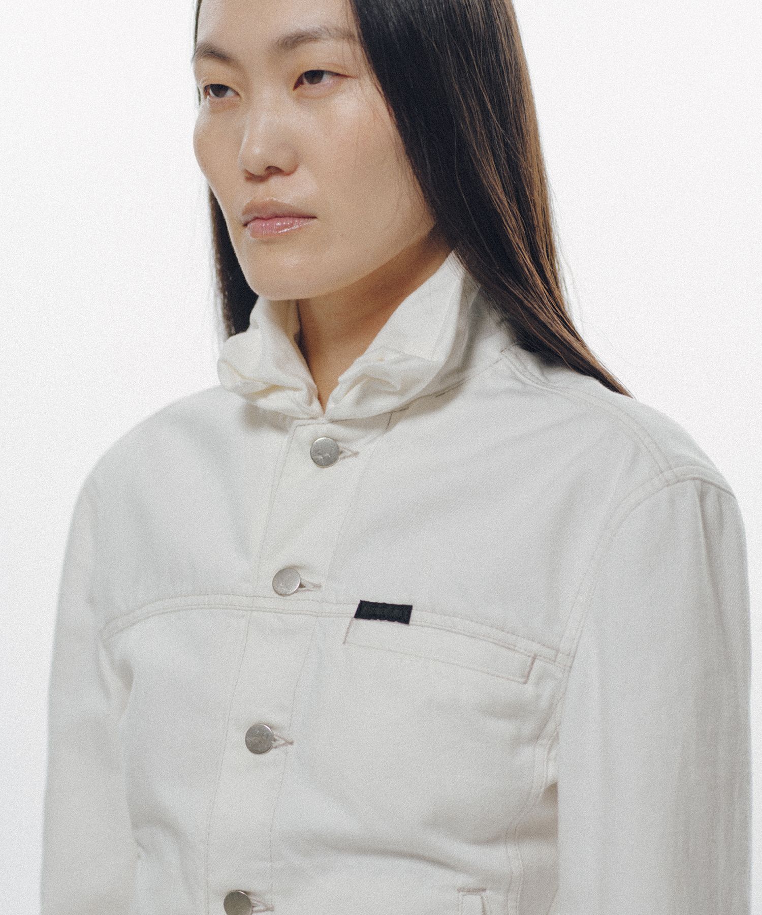 Wilted Flower Denim Jacket