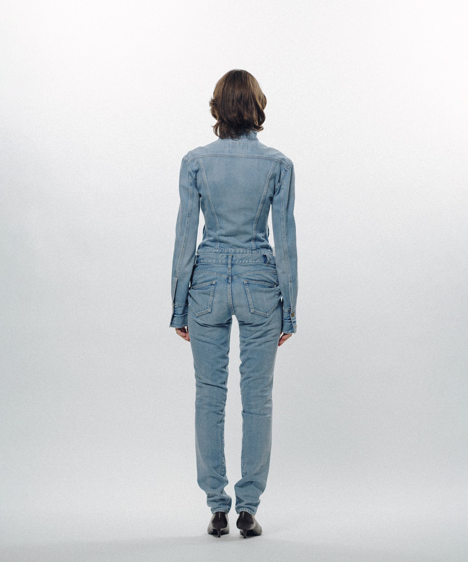 Wilted Flower Denim Jacket