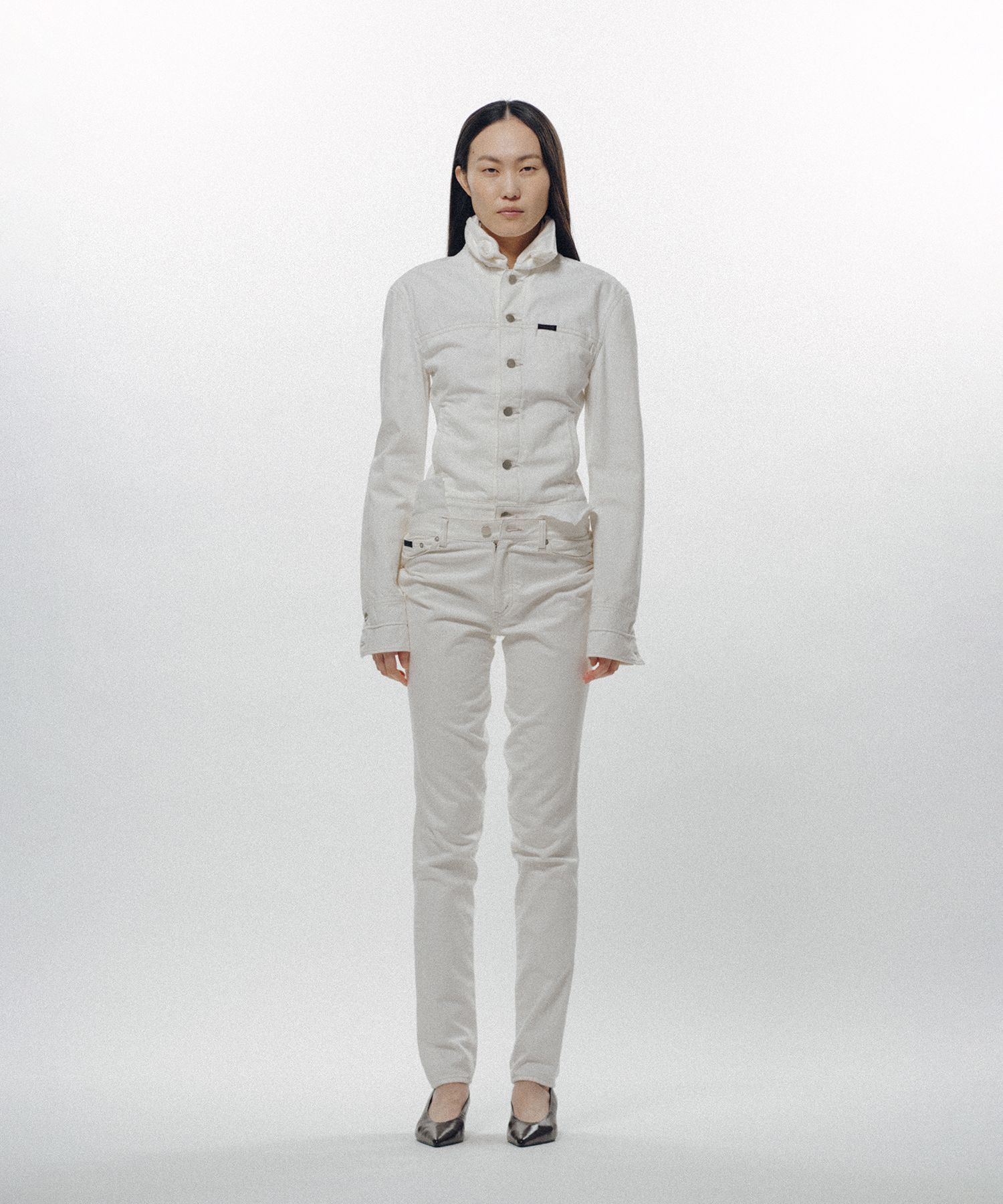 Wilted Flower Denim Jacket